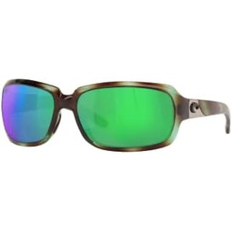Costa Del Mar Isabela 6S9043 Pillow Sunglasses for Women + BUNDLE With Designer iWear Eyewear Kit