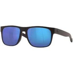 Costa Del Mar Spearo 6S9008 Square Sunglasses for Men + BUNDLE With Designer iWear Eyewear Kit