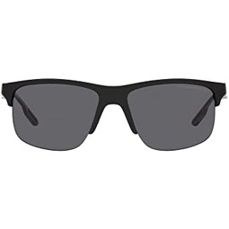 Emporio Armani Mens Ea4188u Universal Fit Square Sunglasses