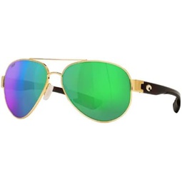 Costa Del Mar South Point 6S4010 Pilot Sunglasses for Men+ BUNDLE With Designer iWear Eyewear Kit