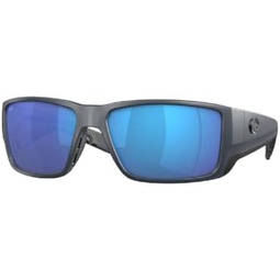 Costa Del Mar Blackfin Pro 6S9078 Pillow Sunglasses for Men + BUNDLE with Designer iWear Eyewear Kit