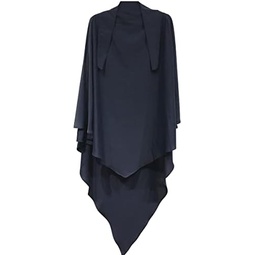 Khimar Hijab for Women Muslim Islamic Chiffon Abaya Hijab Scarf Wrap Niqab Burqa Ramadan Eid Prayer Clothes