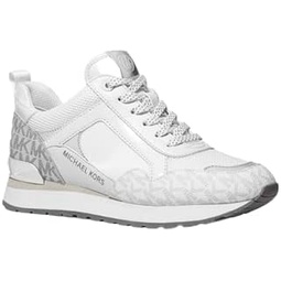 Michael Kors Maddy Trainer Fashion Sneaker Shoes (Regular, Black/White