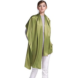CISULI 100% Mulberry Silk Long Scarf 55X180cm Women Fashion Scarves and Shawls For Winter