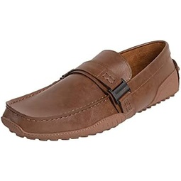 Kenneth Cole REACTION Mens Loafer Slip-On (Wilson Driver) Cozy Lining for Extra Comfort Memory Foam Insole