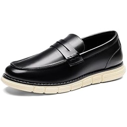 Bruno Marc Mens Casual Dress Shoes Slip-on Lightweight Penny Loafers