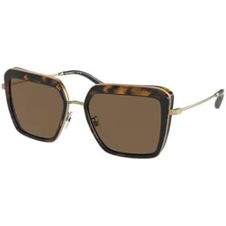 Tory Burch TY6099 Square Sunglasses for Women + BUNDLE With Designer iWear Eyewear Kit