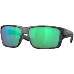 Costa Del Mar Reefton Pro 6S9080 Rectangle Sunglasses for Women + BUNDLE With Deisgner iWear Eyewear Kit