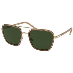 Tory Burch TY6090 Square Sunglasses for Women + BUNDLE With Designer iWear Eyewear Kit