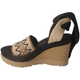 UGG Womens Abbot Ankle Wrap Wedge Sandal