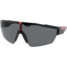 Prada PS03XS Shield Sunglasses for Men + BUNDLE With Designer iWear Eyewear Kit
