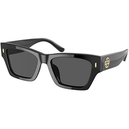 Tory Burch Womens Ty7169u Universal Fit Rectangular Sunglasses