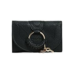 See by Chloe Womens Hana Small Wallet, Black, One Size