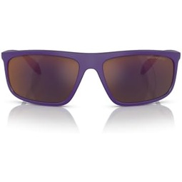 Emporio Armani Mens Ea4212u Universal Fit Rectangular Sunglasses