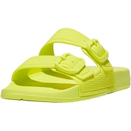 FitFlop Womens iQushion Two-Bar Buckle Slide Sandal
