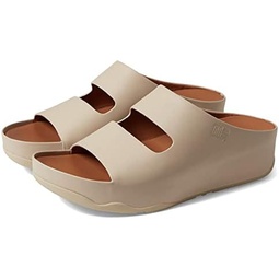 FitFlop Womens Shuv Two-bar Leather Slides