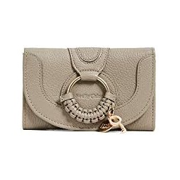 See by Chloe Womens Hana Small Wallet, Motty Grey, One Size