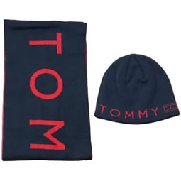 Tommy Hilfiger Hat and Scarf Set