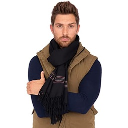 likemary Large Scarf for Men - Winter Scarf - Merino Wool Scarf Men - Blanket Scarf - Travel Blanket - Big Scarf - Mansi