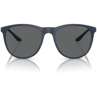 Emporio Armani Mens Ea4210f Low Bridge Fit Round Sunglasses