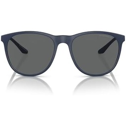 Emporio Armani Mens Ea4210f Low Bridge Fit Round Sunglasses