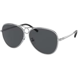 Tory Burch TY6093 Pilot Sunglasses for Women + BUNDLE With Designer iWear Eyewear Kit