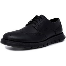 Nautica Mens Wingtip Oxford Lace-Up Sneakers for Dress and Walking - Stylish and Comfortable Choice for Oxford Business Casual and Everyday Comfort
