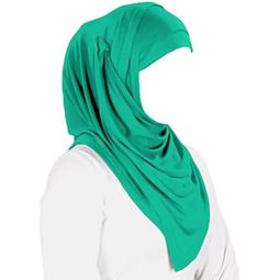 MyBatua Womens Ready to Wear Instant Hijab with Under Scarf in Soft Viscose Jersey, HJ-019