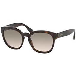 Prada Womens Sunglasses (PR 17R) Tortoise/Grey Acetate - Non-Polarized - 53mm