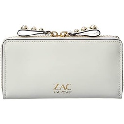 ZAC Zac Posen Eartha Zipped Wallet - Pearl Lady Mint One Size