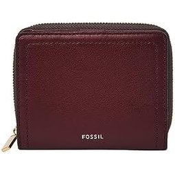 Fossil Womens Logan Leather RFID-Blocking Mini Multifunction Bifold Wallet for Women
