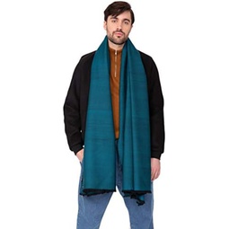 likemary Large Scarf for Men - Winter Scarf - Merino Wool Scarf Men - Blanket Scarf - Travel Blanket - Big Scarf - Kasa Fray