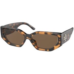 Tory Burch TY9070U Irregular Sunglasses for Women + BUNDLE With Designer iWear Eyewear Kit