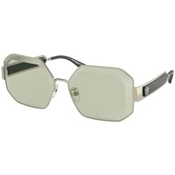 Tory Burch TY6094 Irregular Sunglasses for Women + BUNDLE With Designer iWear Eyewear Kit
