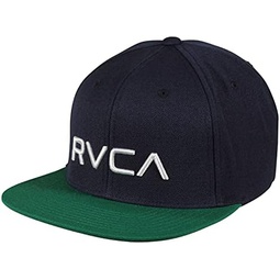 RVCA Mens Twill Snapback Hat