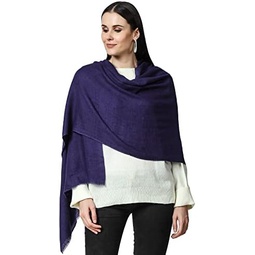 PASHWRAP Cashmere Wrap Handwoven in Kashmir - Luxurious large Cashmere Scarf for Women Lightweight