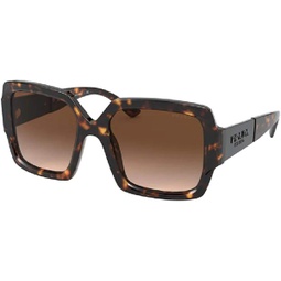 Prada PR21XS Square Sunglasses for Women + BUNDLE With Designer iWear Eyewear Kit