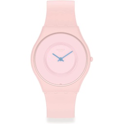 Swatch Caricia Rosa Bioceramic Skin Womens Pink Watch SS09P100