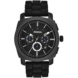 Fossil Machine Mens Watch with Stainless Steel or Leather Band, Chronograph or Analog Watch Display