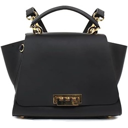 ZAC Zac Posen womens Eartha Iconic Backpack Convertible Top Handle Bag, Black, One Size US