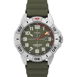 Timex Mens Expedition North Ridge 41mm Watch - Sand Color Dial Gun Metal Case Sand Color Strap