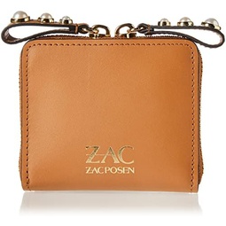Zac Zac Posen Womens Eartha Zipped Small Wallet-Pearl Lady