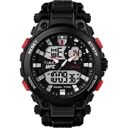 Timex Mens Analogue-Digital Watch with a Plastic Strap UFC Impact