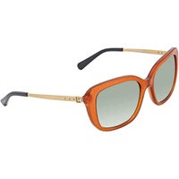 COACH Sunglasses Tortoise Frame, Brown Gradient Lenses, 55MM