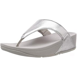 FitFlop Womens Lulu Leather Toe-Post Thong Sandals