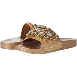 Jessica Simpson Stazee Womens Embellished Pool Slide Sandals