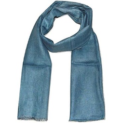 100% Pure Linen Scarf, Two Tone Melange, Large, Airy, Breathable, All Weather Linen Scarf.