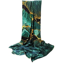 SUNMISILK 100% Mulberry Silk Scarfs for Women 43*43 Large Square Satin Lightweight Scarf for Wraps Shawl with Gift Packed