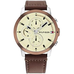 Tommy Hilfiger Mens Casual Watch Multifunction Quartz Water Resistant Sleek and Stylish Timepiece for All Occasions