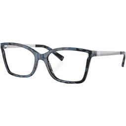 Michael Kors MK 4058 3333 Blue Tortoise Plastic Cat-Eye Eyeglasses 52mm
